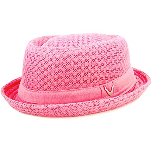 Image of The Hat Depot Unisex Light Weight Classic Soft Cool Mesh Pork Pie hat