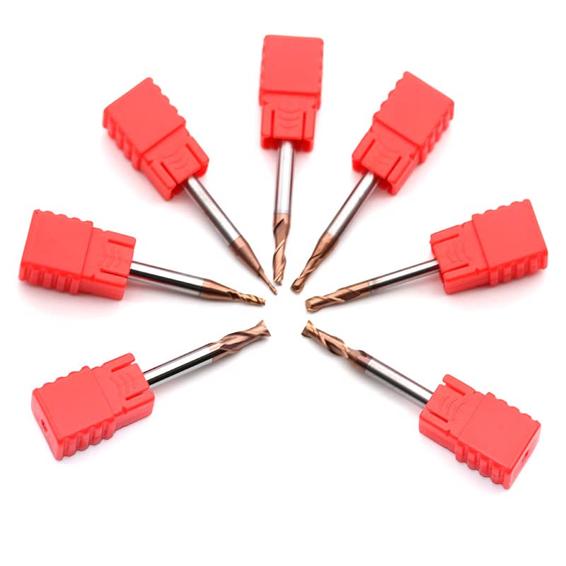 1pc End Mill 8mm HRC60 4Flute Long 60mm 75mm 100mm 150mm Solid Carbide Spiral Flat Endmills CNC Lathe Milling Cutter Tools - (Dimensions: HRC60 4F-D8X100L)