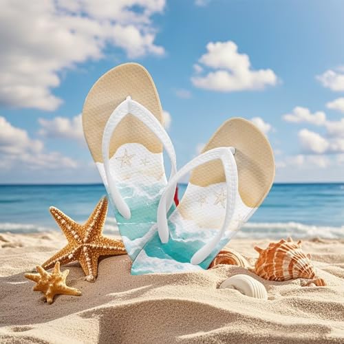 Doojoayie Flip Flops for Kids Comfy Boys Girls Snadals Unisex Summer Slipper Beach Sandals4