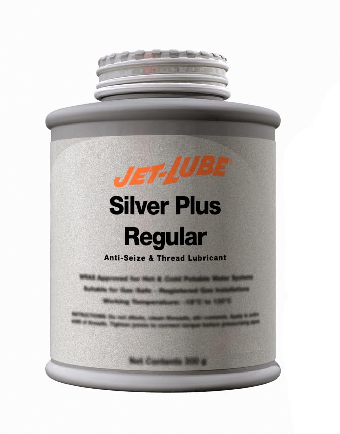 Jet-Lube 69904 Silver Plus Regular 1 lb Brushtop Can | Pack of 12