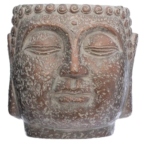 Atmosphera - Maceta Buda - Cemento - H17-5 cm - Cobre