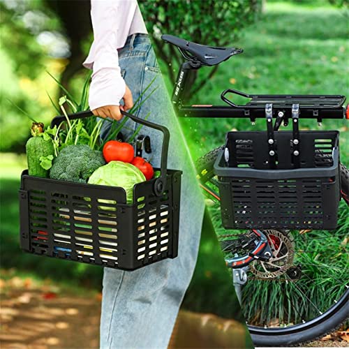 Accessoires de cyclisme : panier de vélo avant pour optimiser le transport de bagages