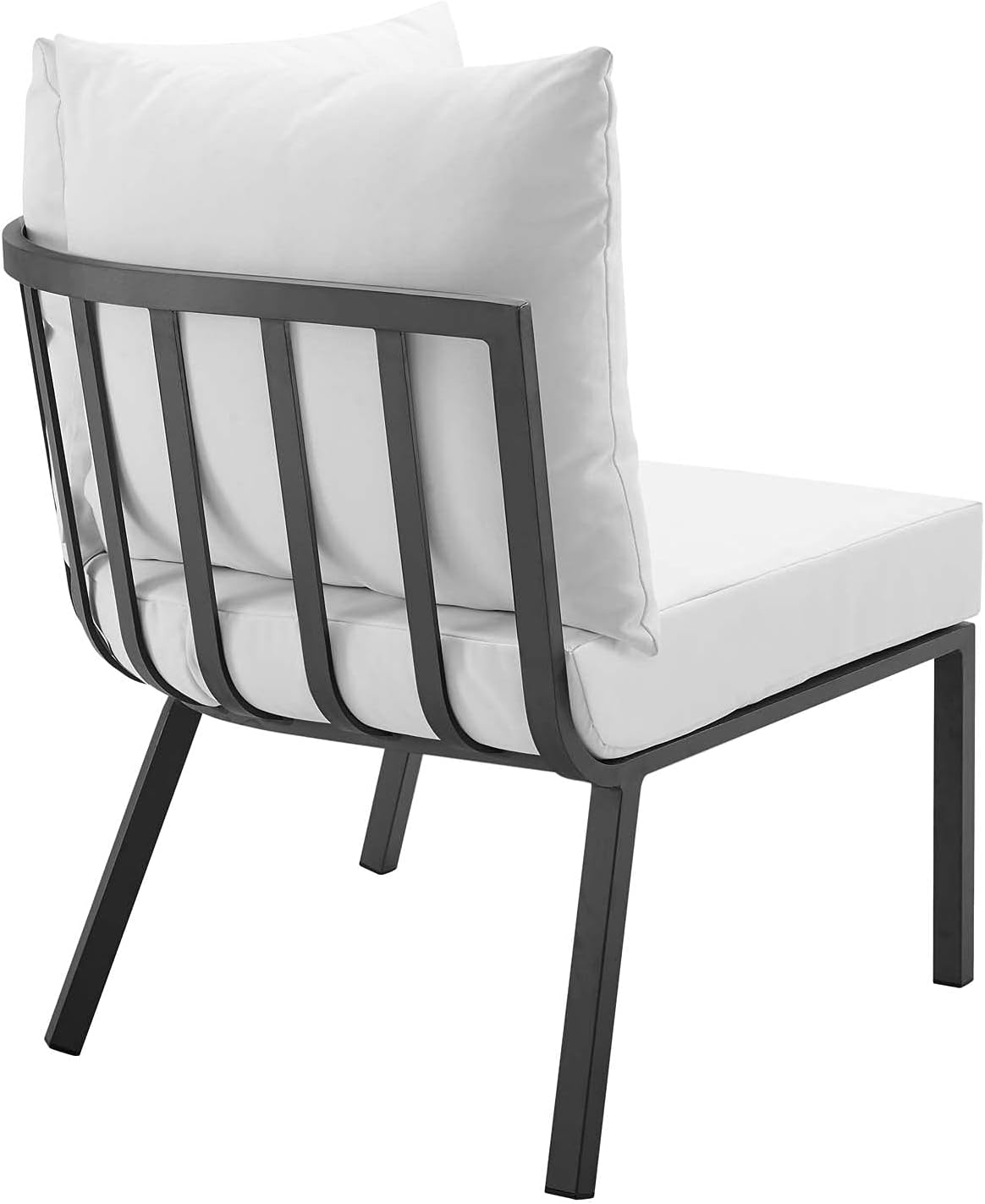 Modway Riverside Corner Chair, Gray White
