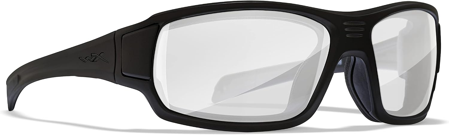Wiley X Men's Ccbrh12 Wx Breach Captivate Sunglasses Polarized Plat Flash