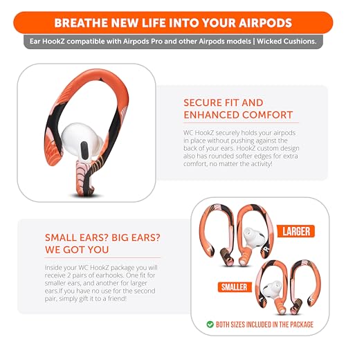 Image of WC HookZ - Over-Ear Hooks for AirPods Pro 1, 2 & AirPods 1, 2, 3