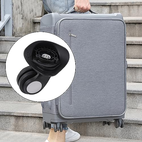 Universal Swivel Wheel Right Suitcase Wheel (1R) 115W Series W024 Wheel Replacement Black2