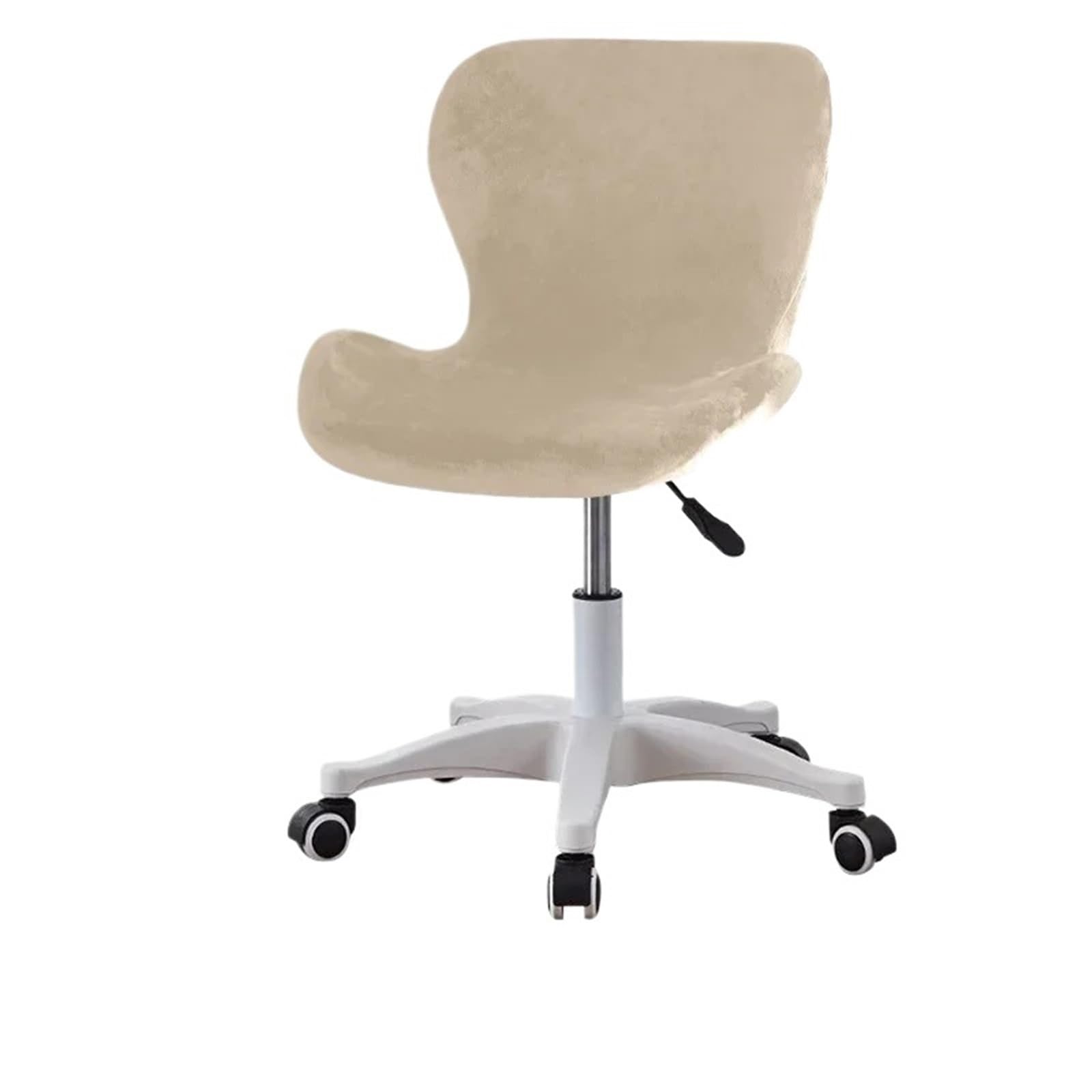 FVDZRFIE Chair Covers Velvet Chair Cover Elastic Curved Dining Seat Cover(Color 1,1pcs)