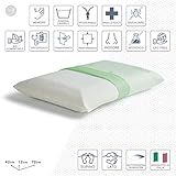 Zoom IMG-1 cortassa soluko cuscino guanciale memory Zoom IMG-1 cortassa soluko cuscino guanciale memory