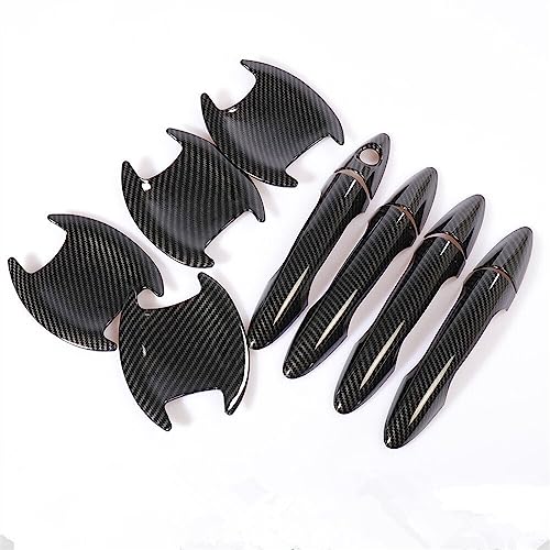 Garniture en fibre de carbone pour poignée de Hyundai Accent i25 look luxe