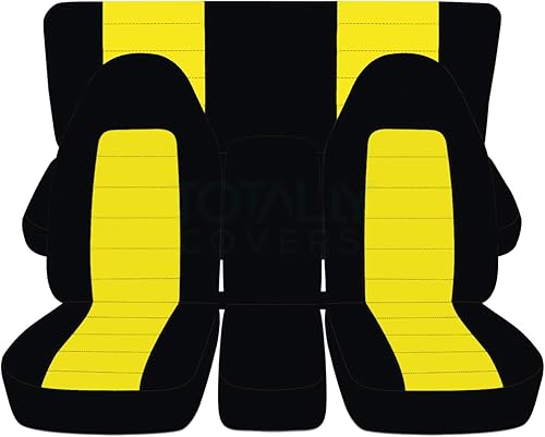 Miniatura 3 de Cubiertas de asiento de dos tonos para Dodge Ram (segunda generación) 1994-2002 (402040 asiento frontal dividido y trasero entero) con centro para