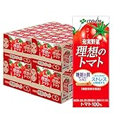 理想のトマト 充実野菜 伊藤園 200ml 紙パック 4ケース 96本セット ケース販売 まとめ買い