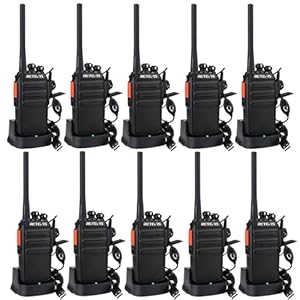 Retevis RT24 Plus Funkgerät Set 10er