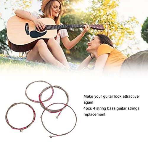 Remplacement de Cordes de Basse 4 Pièces, Remplacement de Cordes de Basse Pratiques Décoratives Remplaçables en Métal à… - Les Beatles, Paul McCartney, John Lennon, RIngo Starr, George Harrison Remplacement de Cordes de Basse 4 Pièces, Remplacement de Cordes de Basse Pratiques Décoratives Remplaçables en Métal à… – Image 4