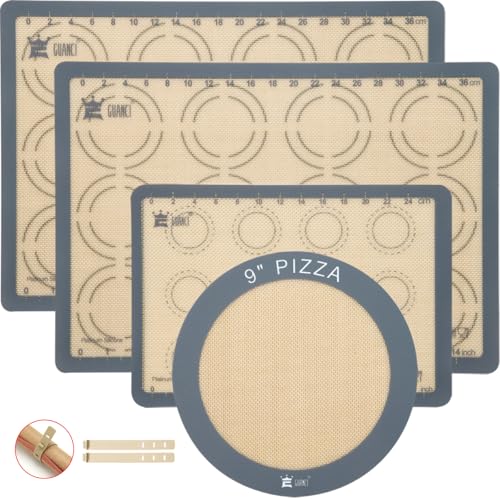 GUANCI Silicone Baking Mat Set of 4