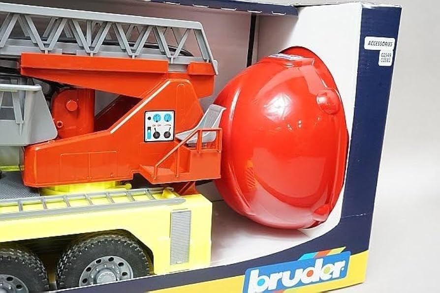 MAN 消防車　ヘルメット付き　ブルーダー　bruder ヘルメット　スペシャル MAN 消防車（ヘルメット付き） | ブルーダー（bruder） - ジョブ