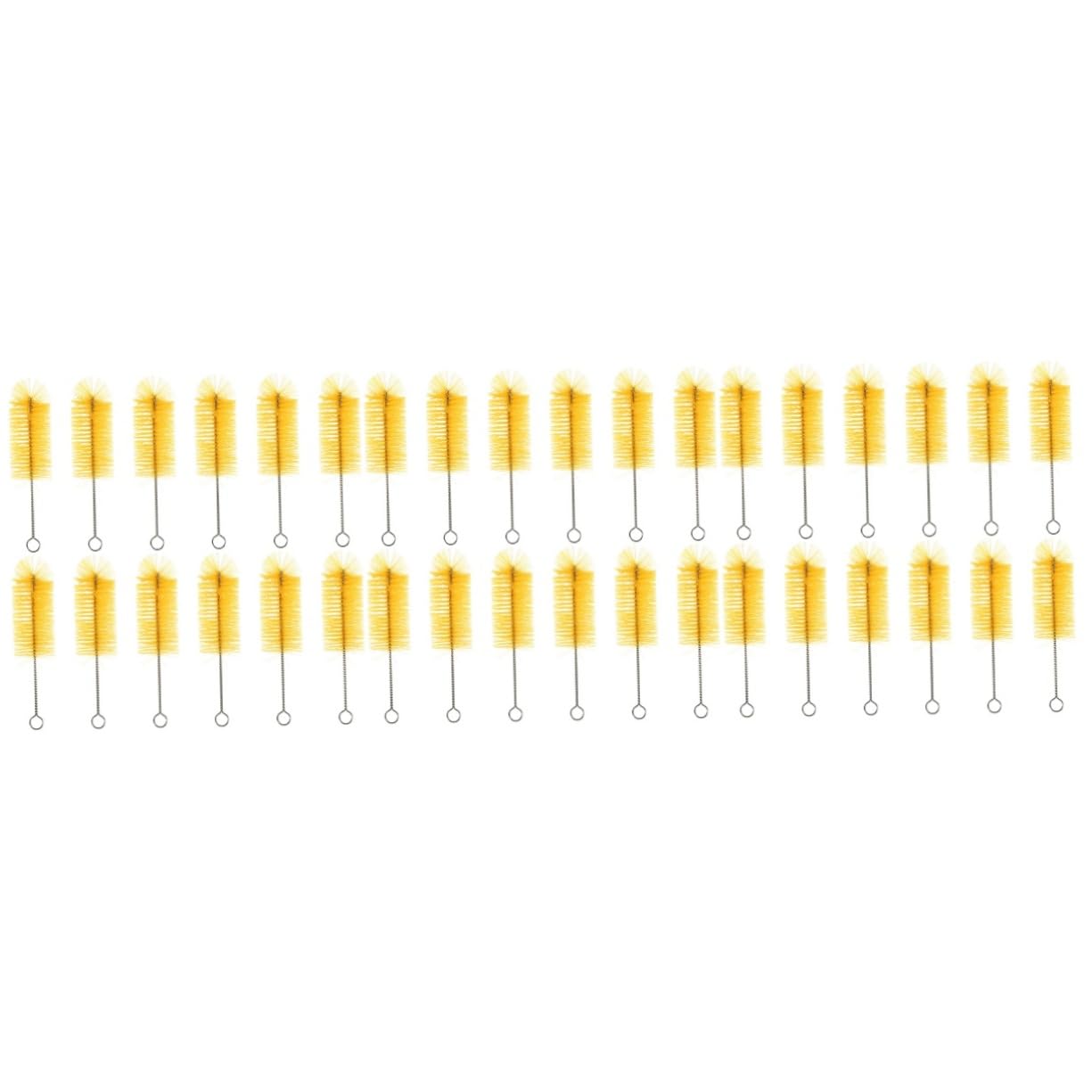 Gatuida Juego De 3 Cepillos Multifuncionales para Limpiar Biberones Limpiador Portátil De Biberones Cepillo De Nailon Y Acero Inoxidable Fácil De Usar 12 Unidades X 3