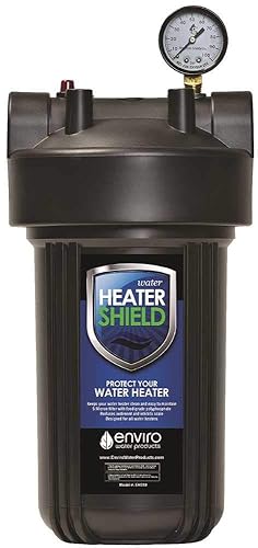 PRODUCTOS Escudo calentador de agua EHS10, conexión de 1", 10.0 Gpm, plástico, 18" x 5, 5" x 18"