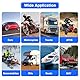 Batterie Trennschalter 12V Drahtloser Ferngesteuerter Auto Trennschalter Batterietrennschalter 240A Batterie Kill Switch Anti-Diebstahl Automatische Abschaltung Schalter für Auto, RV, ATV, LKW, Boot