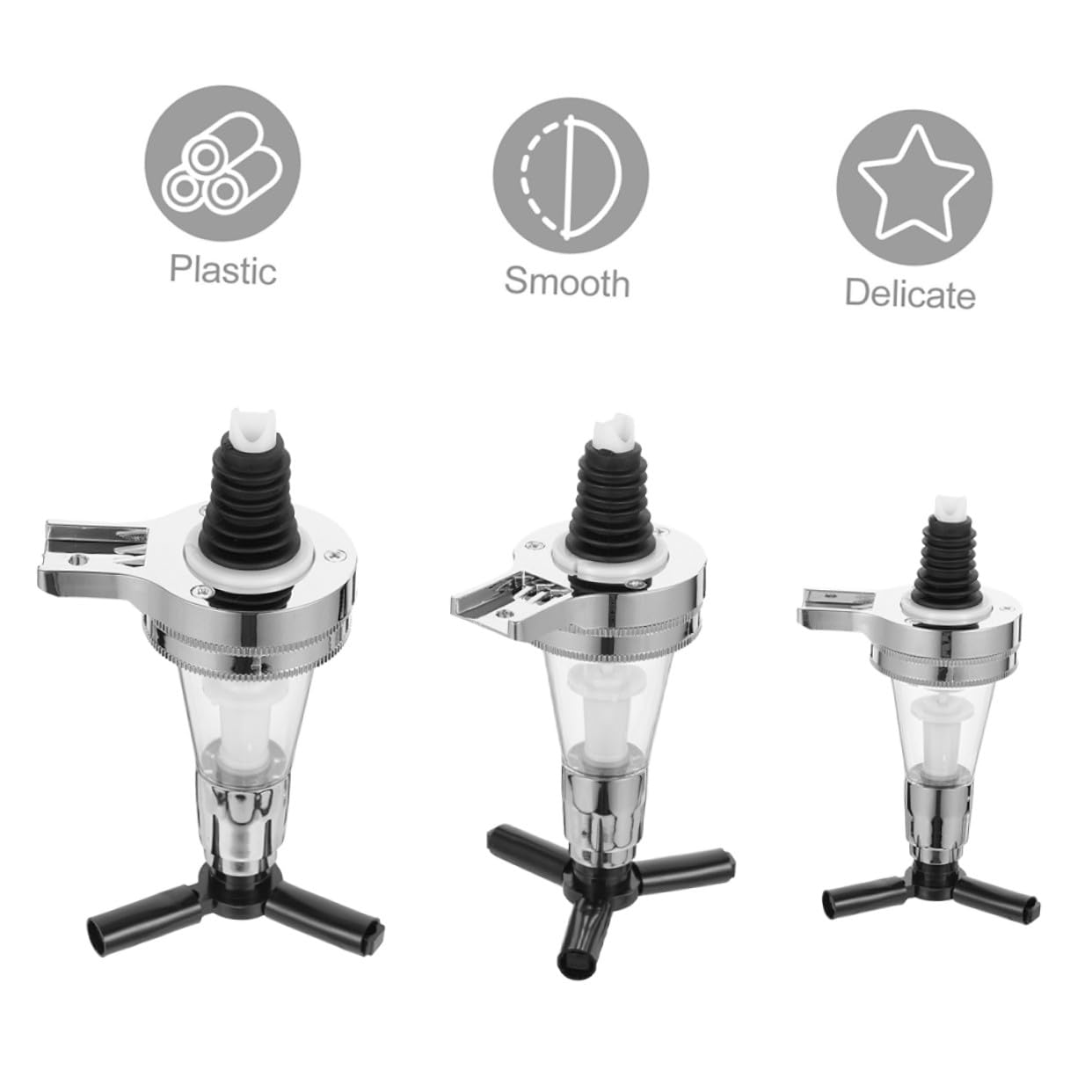 3piezas Bomba Dispensadora De Agua Para Licor Dispensador Resorte Para Botella De Vino Unidades Para Estante De Bar