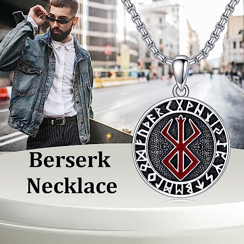 Necklace for Men 925 Sterling Silver Masonic/Memento Mori/Skull/Allah/Viking/Thor's Hammer/Trident/Aztec/Anchor Freemason Pendant Jewelry Masonic Gifts for Men Boys2