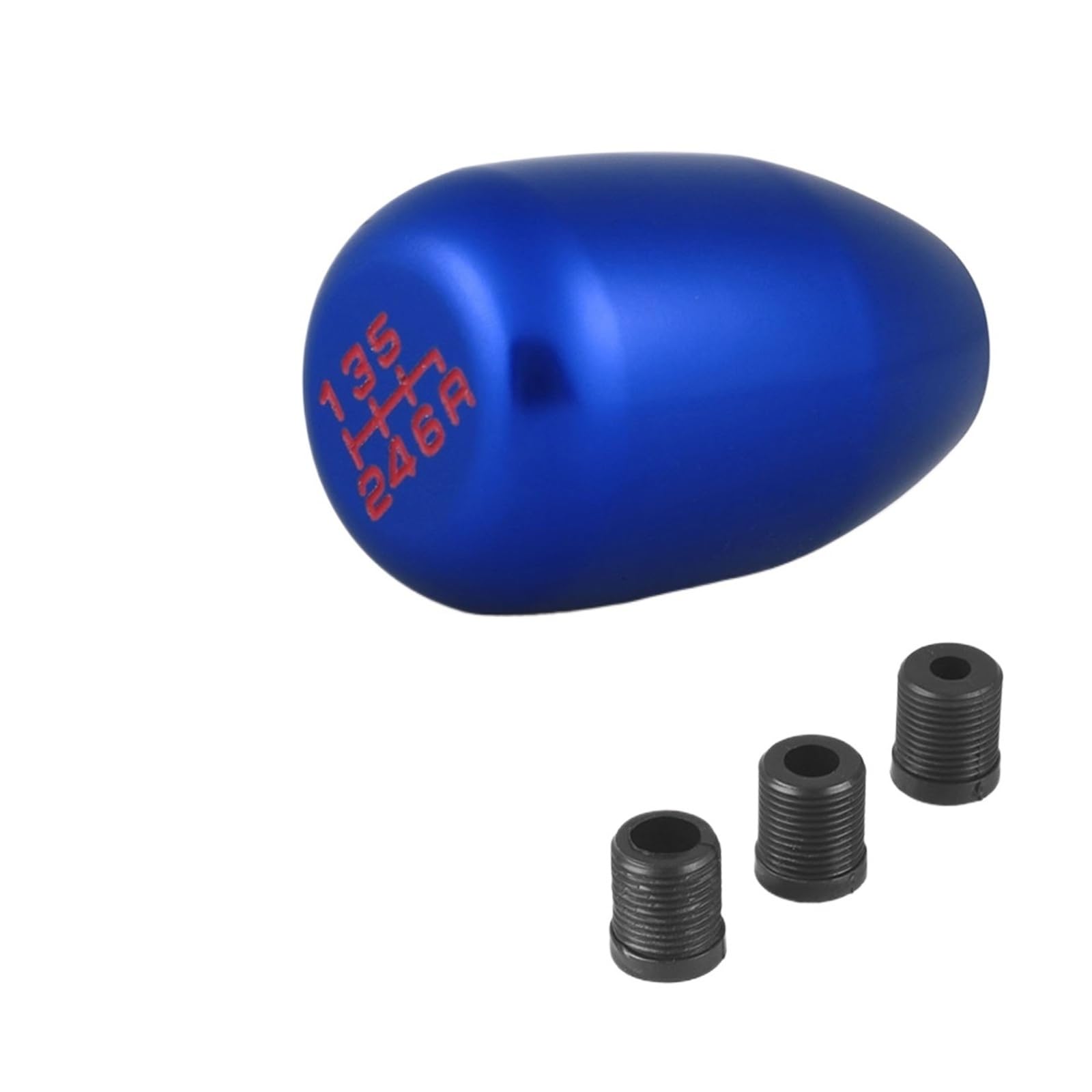 AMCBYSGC Gear Shift Knob Speed Manual Automatic 8mm 10mm 12mm Lever(Blue)