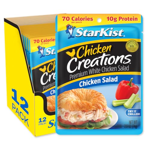 Image of StarKist Chicken Creations Chicken Salad, 2.6oz Pouch, 12-Pack