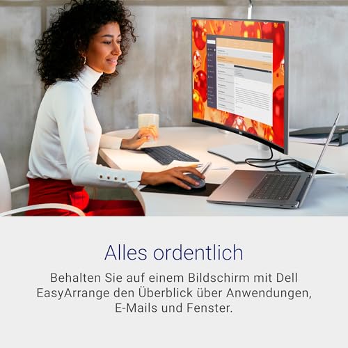 Curved Monitor 34 Zoll Dell S3422DW WQHD (3440×1440) mit 21:9 Bildformat