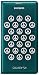 Produktbild Samsung Flip Wallet Case Cover Schutzhülle mit Kartenfach in Moschino Grün und Silber Peace Design für Samsung Galaxy S5 - Moshino Grün