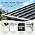 Grovellis 3x5 FT Outdoor Metal Storage Shed, Single Door, 1 Clear Window, Tool Shed for Garden, Patio, Backyard