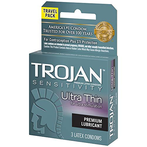 Trojan 550991 Sensitivity Ultra Thin Lubricated Condoms (Pack Of 1) 3 Count thumb #4