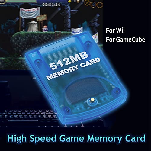 Mcbazel WAII-000001 Gamecube Memory Cards,Memory Card Compatible thumb #3