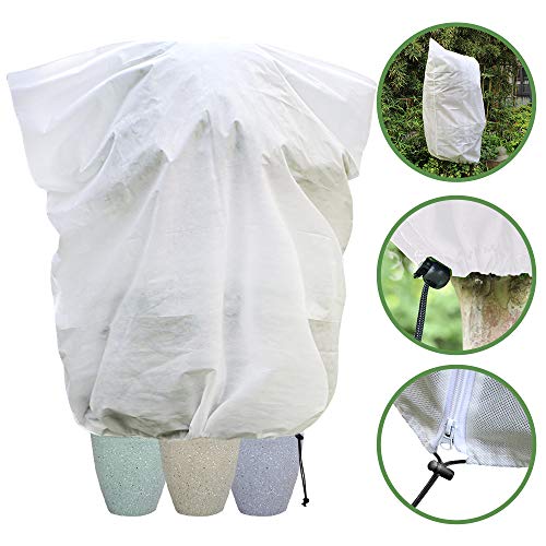 Preisvergleich Produktbild Maylove Winterschutz für Pflanzen Frostschutz Winter-Vlieshaube Kälteschutz Gartenvlies Abdeckvlies (190cm*220cm)
