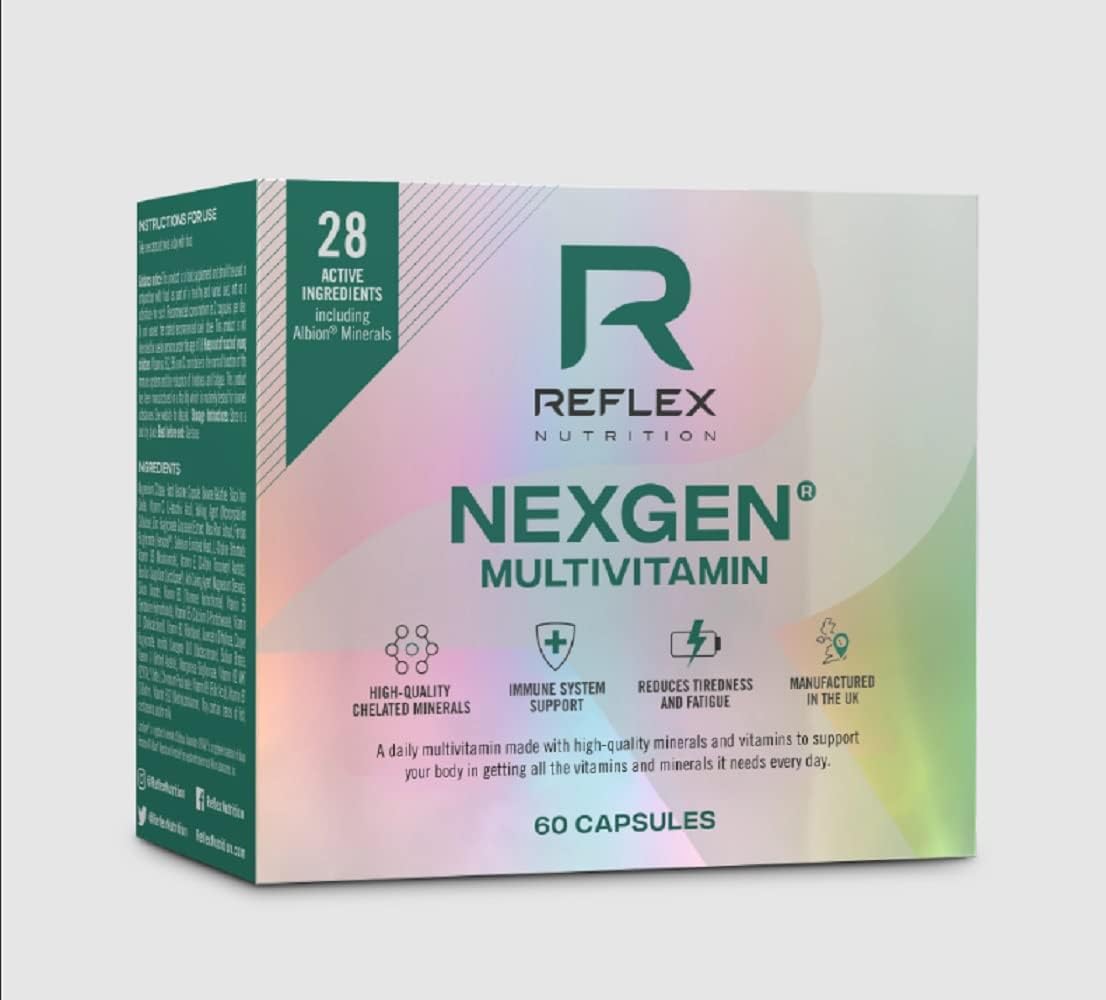 Reflex Nutrition Nexgen® Multivitamins and Minerals for Immune Support