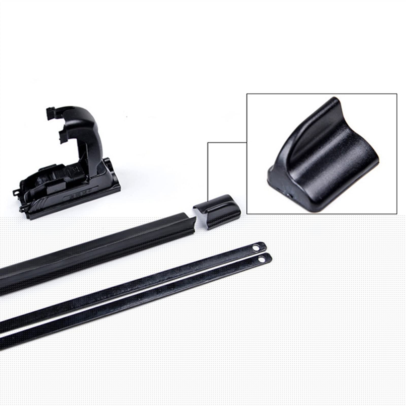 WITTSY Limpiaparabrisas Escobillas Limpiaparabrisas Delanteras LHD, Parabrisas De Coche, Ventana Delantera Wiper 24 "+ 16" para Hyundai para Tucson MK2 2010 2011 2012 2013 2014 2015