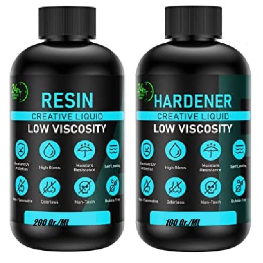 Jhintemetic® Ultra Clear All Purpose Epoxy Resin and Hardener Epoxy