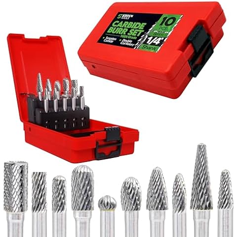 Staten Tools 1/4" Carbide Burr Set Cover