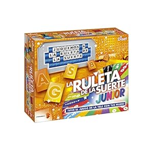 Diset Ruleta de la Suerte Junior Juego de mesa de 2 a 4 jugadores + 8 años en Español, multicolor (46207)