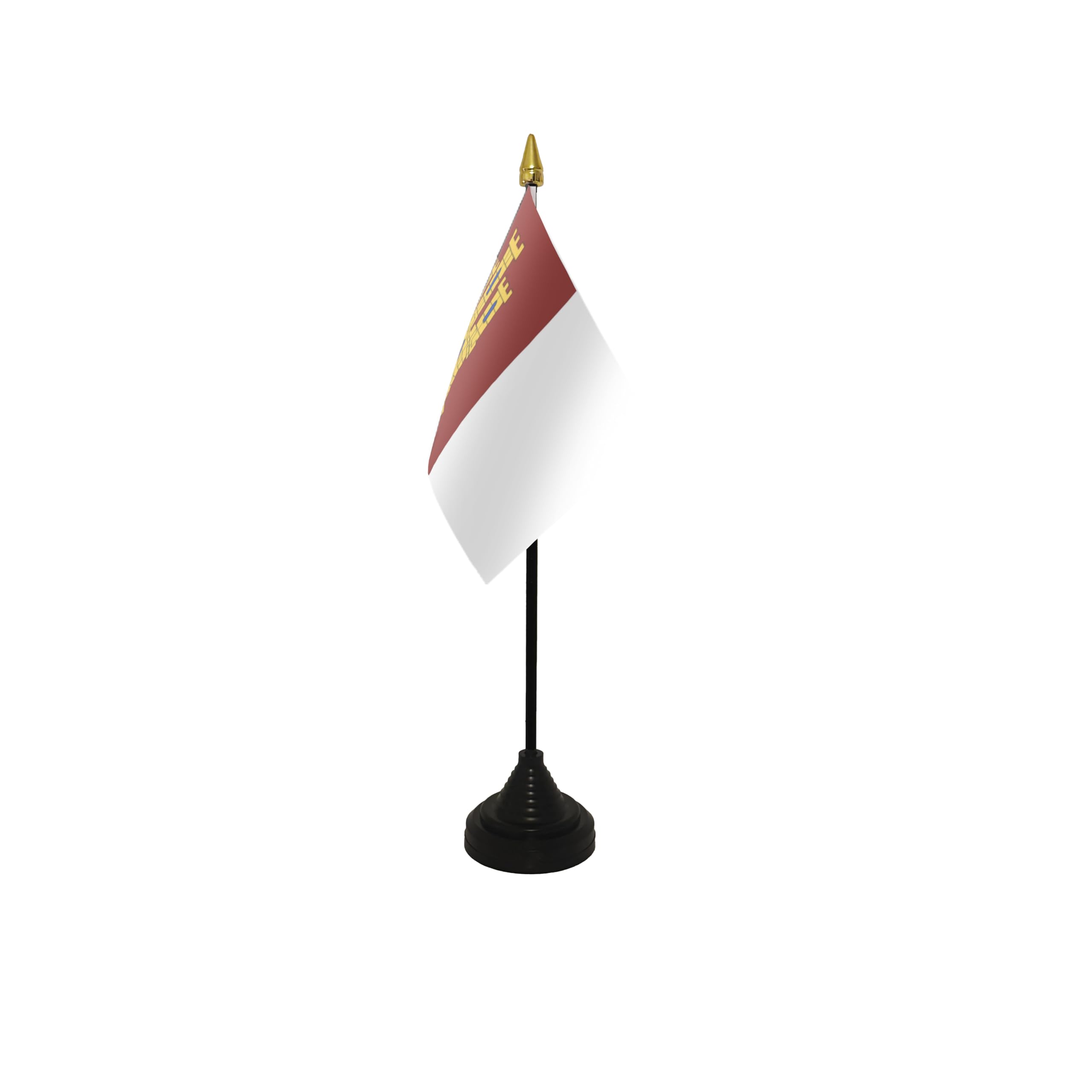 Flagtex Castilla-La Mancha Small Table Flag With Black Base