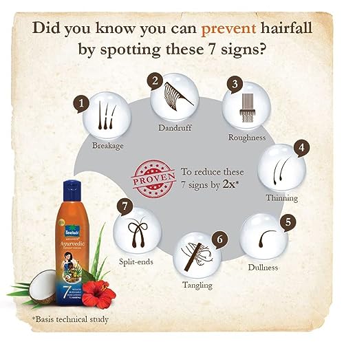 Parachute Advansed Ayurvedic Coconut Hair Oil with Neem, Amla, Bhringraj & 22 Natural Herbs | Reduces Dandruff, Thinning & prevents Hair fall | 300ml - Image 2