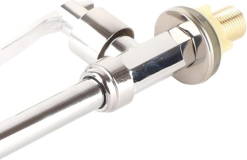 Miniatura 6 de Grifo de fregadero de cocina, grifo de una sola manija, aleación de zinc, grifo de montaje en cubierta de un agujero, barra moderna comercial, arco