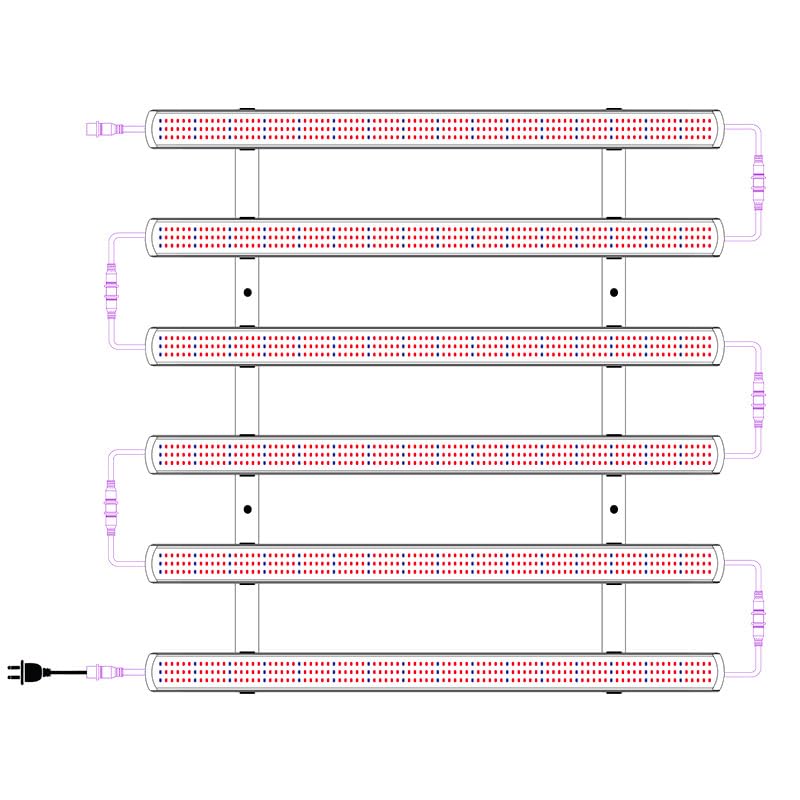Câble d'alimentation Ledbar - 2m - Superplant