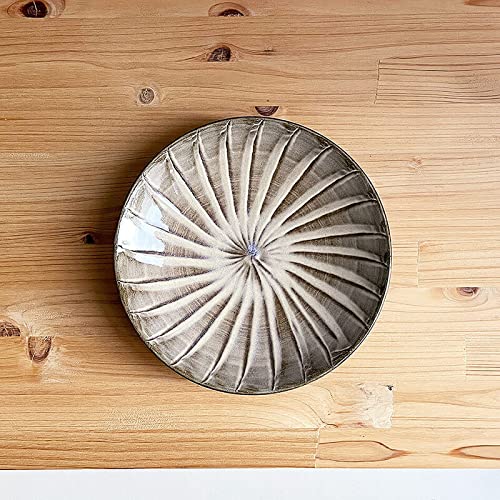 小石原焼 小石原焼き 5寸皿 刷毛目 茶色 ブラウン 15cm マルダイ窯