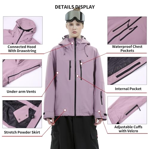 SNOWVERB 3L Baggy Snowboard Jacket