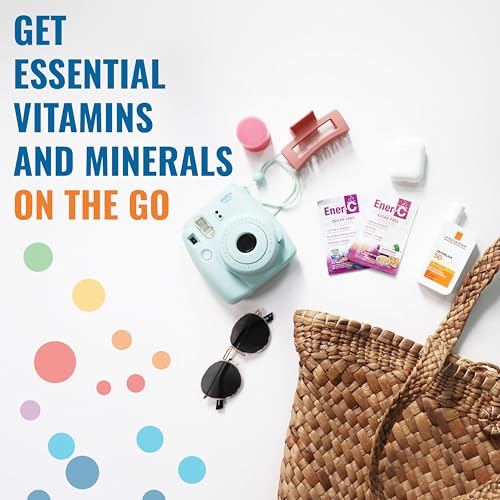 Image of Ener-C Sugar Free Multivitamin Drink Mix, Zero Sugar - Orange, 30 Count | Vitamin Powder for Water, Electrolytes Powder No Sugar, Hydration Boost Packets, Vitamin C & B12