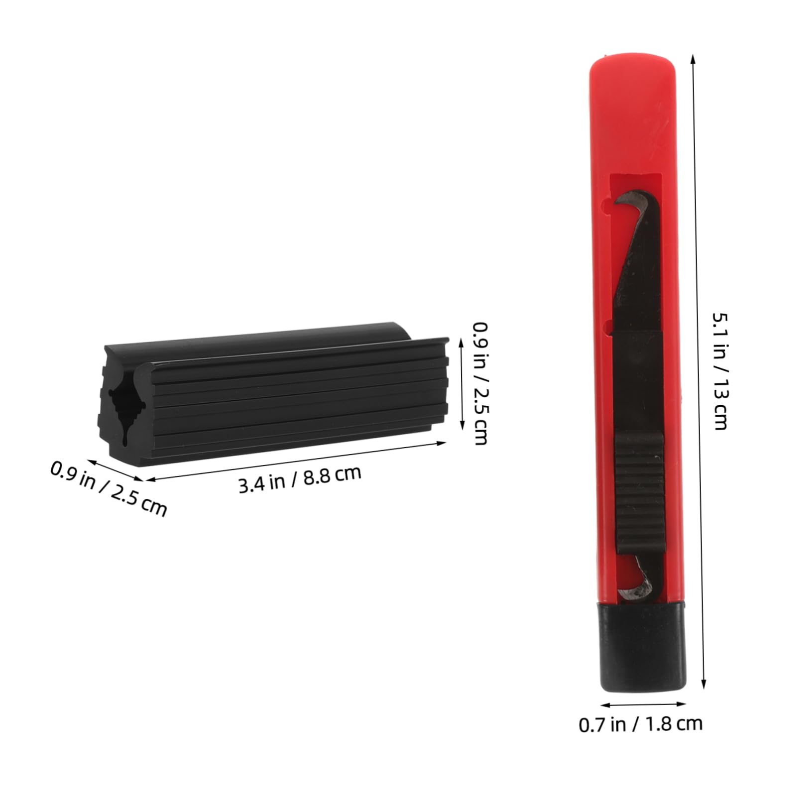 BIUDECO 1 Set Golf Regripping Kit with Clamp Hook Knife for Replacement Antislip Design Convenient Golf Club Accessories for Removal and Installation