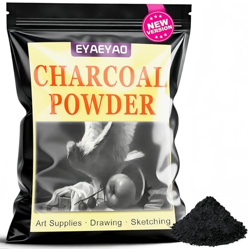 Premium Charcoal Powder for Drawing and Art