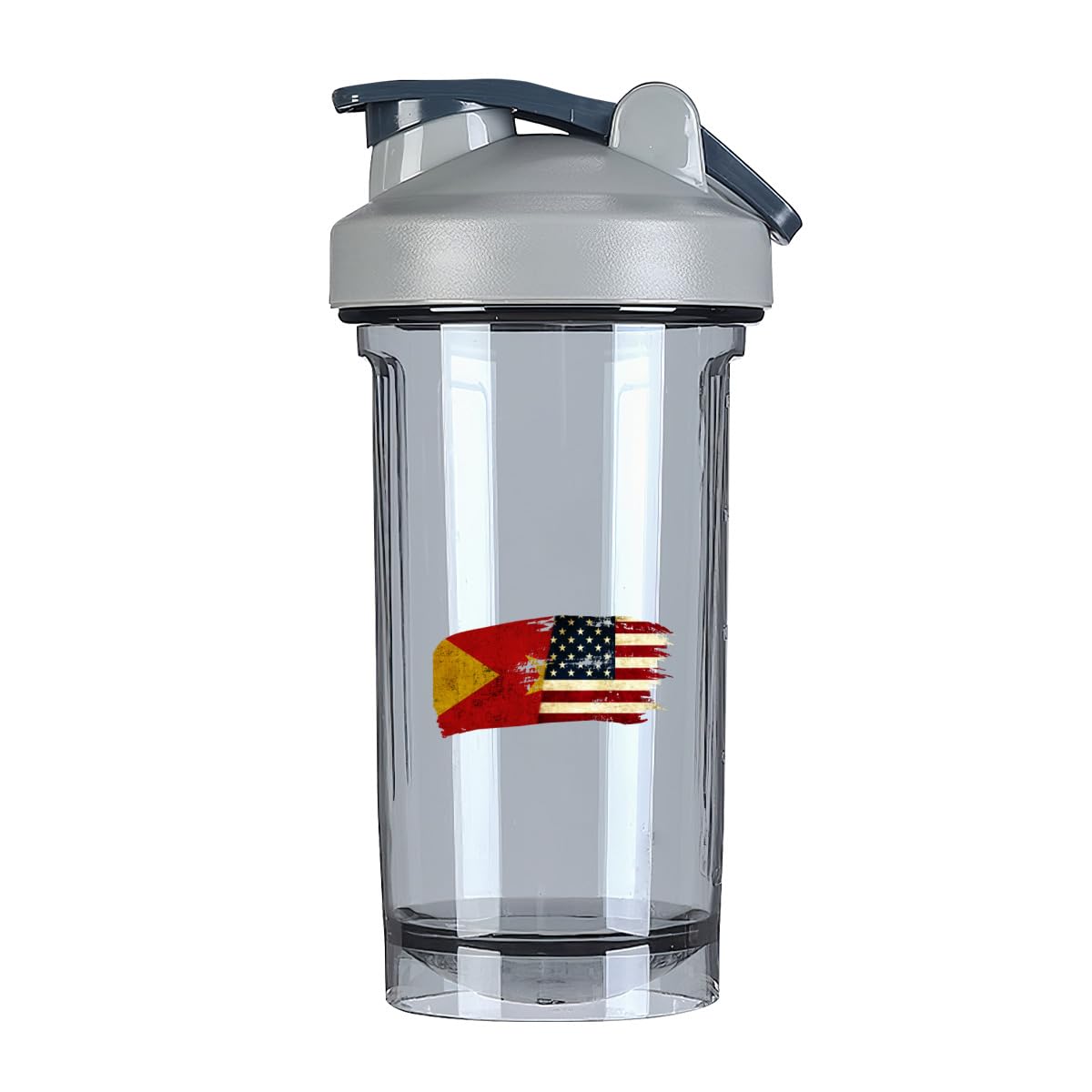 Tigray America Flag 18 Ounce Shaker Cup,Fashion Theme Pattern Shaker Bottle Leak-proof Workout Shake Bottles 500ML/18 oz Perfect for Pre Workout