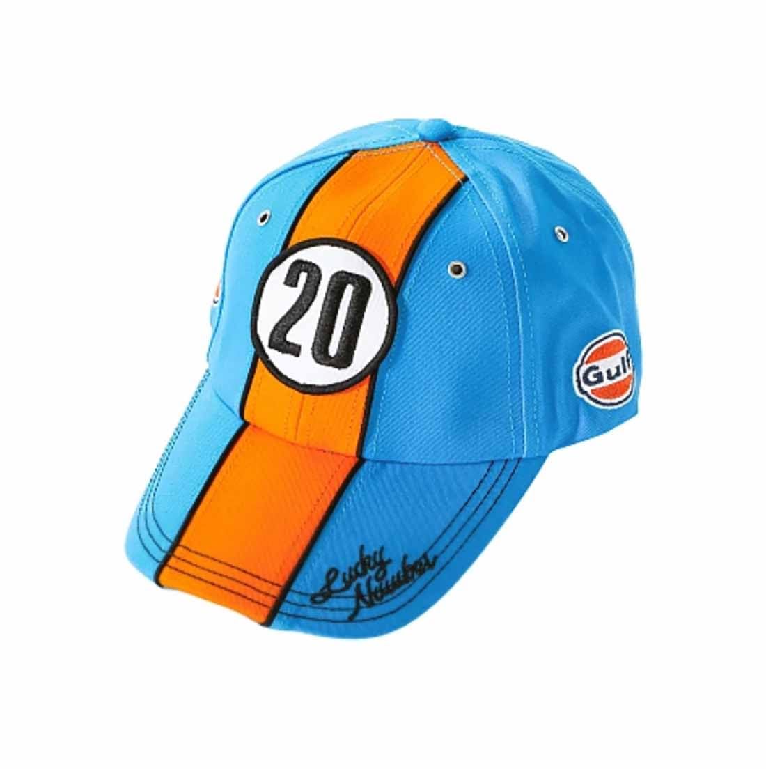 Grandprix Originals Lucky 20 Number Gulf Cap ADULT