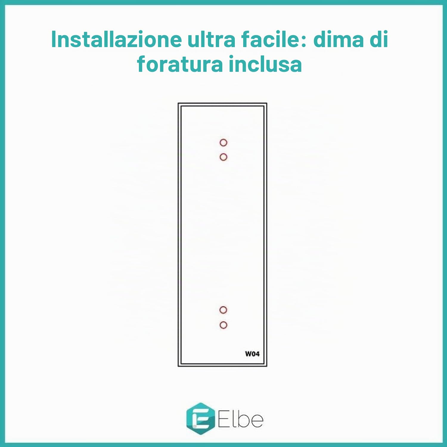 Elbe Pannello Doccia in Acciaio Inox 304 Colonna Doccia Idromassaggio Senza Miscelatore con 3 Funzioni e Doccetta, per Bagno, facile da installare