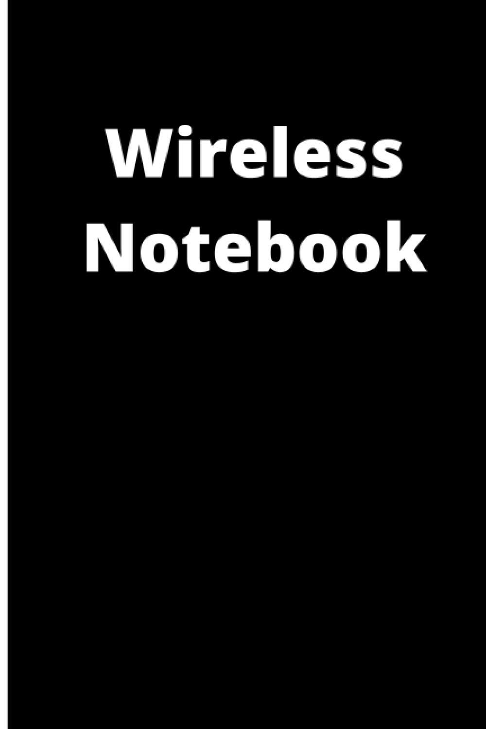 Wireless Notebook: Funny affordable office gag gift idea for a coworker, friend or boss. Ironic Office geek humor notebook.